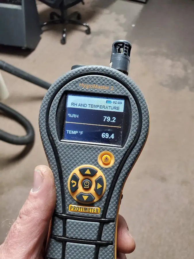 Moisture meter humidity assessment for Fire & Smoke Damage Restoration in St. Augustine